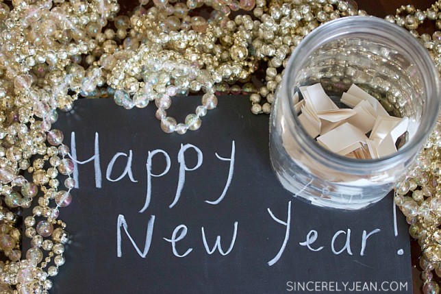 New Year Memory Jar